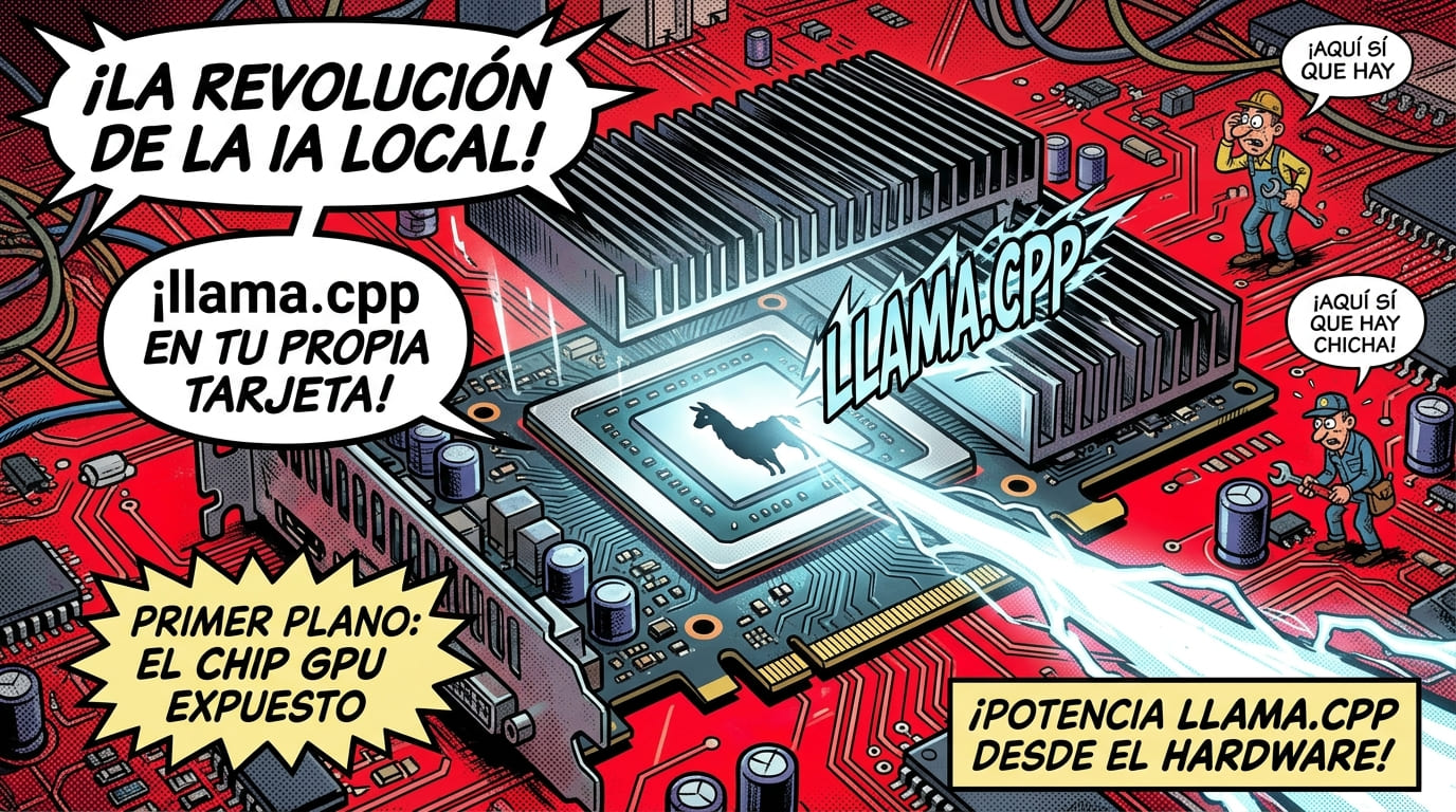 llama.cpp en Windows: monta tu IA local con modelos 2B para escribir y escanear documentos