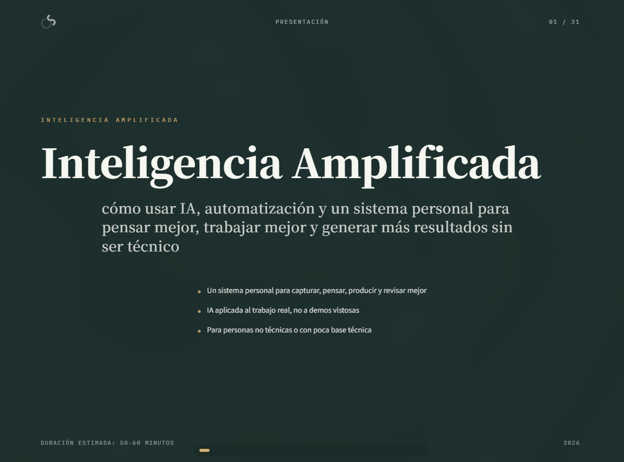 La IA no es una herramienta suelta. 